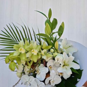 White and Green Bouquet