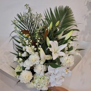 White and Green Bouquet